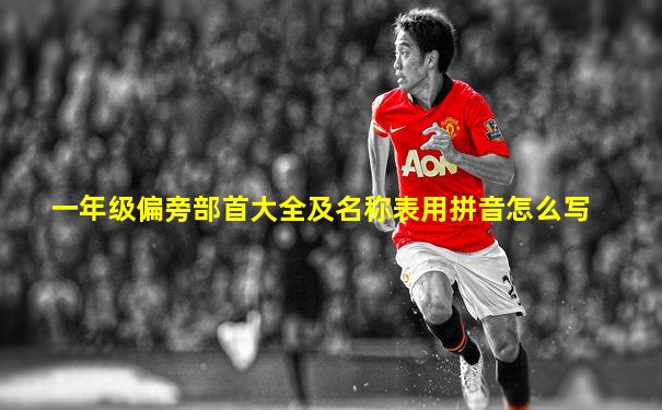 一年级偏旁部首大全及名称表用拼音怎么写