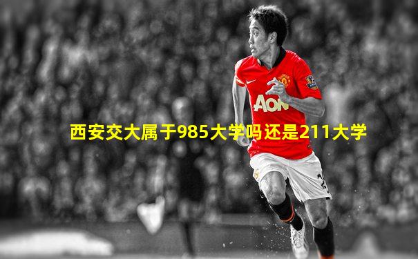 西安交大属于985大学吗还是211大学